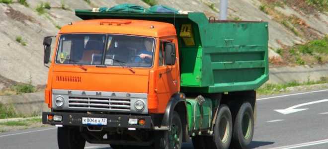 КАМАЗ 5511 с прицепом