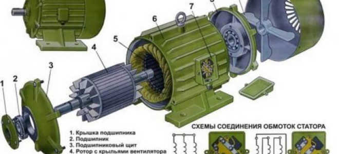 Как работает асинхронный электродвигатель