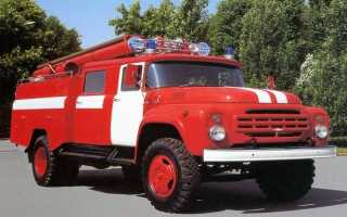 Пожарный автомобиль зил 131 технические характеристики