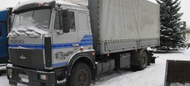 МАЗ-53366: грузоподъемность, тормозная система и технические характеристики
