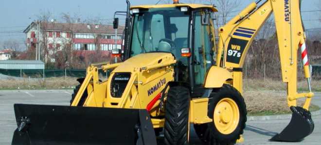 Экскаватор погрузчик komatsu wb97s 5
