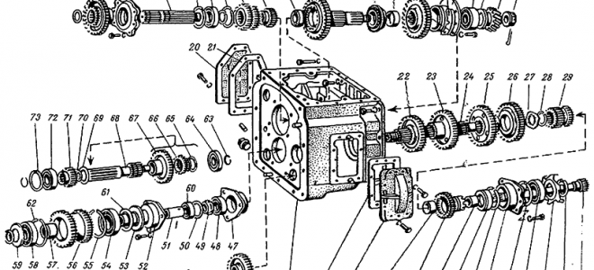 Как собрать коробку передач на мтз 82