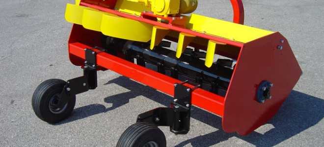 Подрібнювач соломи до трактора