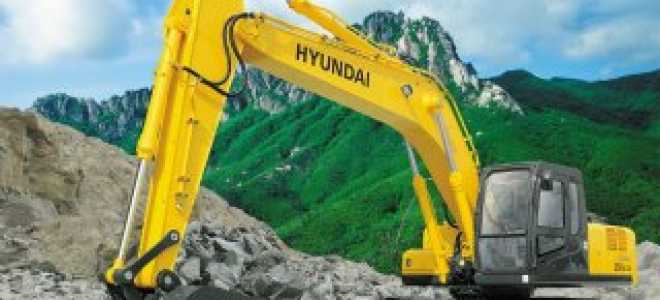 Экскаватор хендай 250 технические характеристики